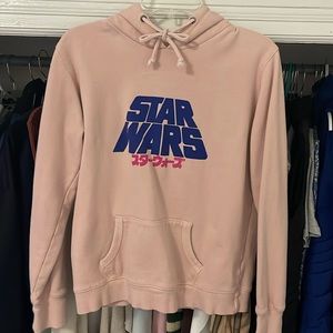 Pink starwars hoodie